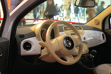 FIAT500_インテリア