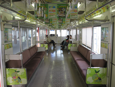 3701車内