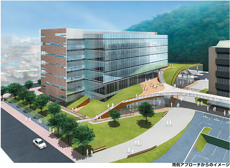 小牧市役所新市庁舎イメージ図