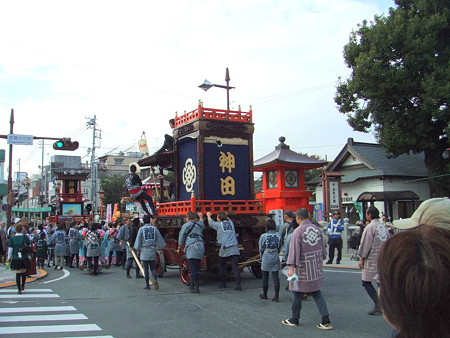 富士宮でお祭りに遭遇