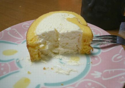 半分食べました