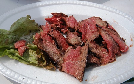 炭火焼ビーフ