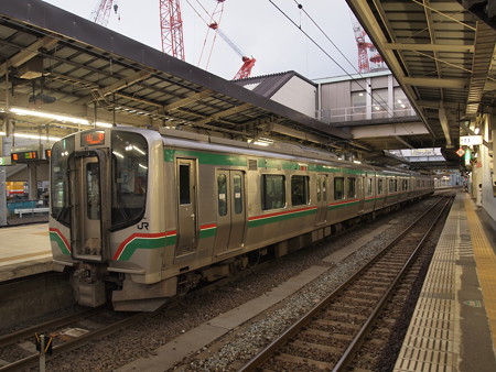 E721系普通 仙山線仙台駅