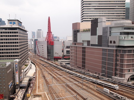 683系特急サンダーバード 東海道本線大阪駅(ルクア)
