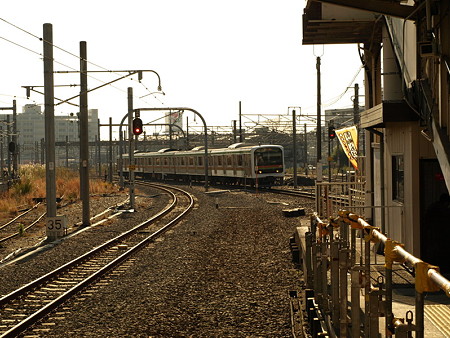 ２０９系川越線（拝島駅）