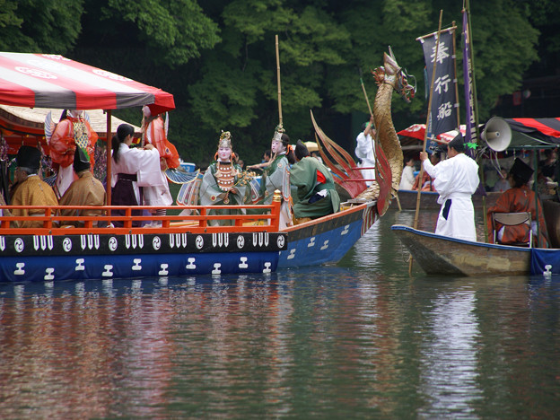 京都三船祭13 龍頭船と奉行船 照片共享頁面 攝影藏