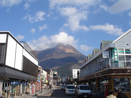由布岳を眺めて