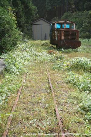 旧尾小屋鉄道跡