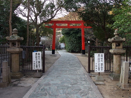 加太淡嶋神社 参道