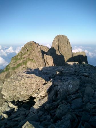 20060826 007_夏山_西穂高稜線馬の背からジャンダルム_CIMG1149