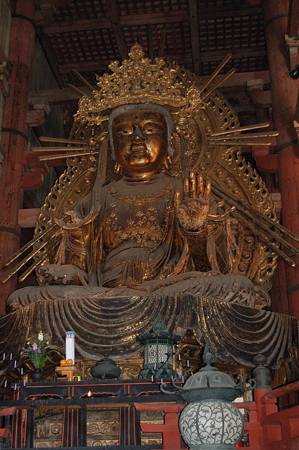 東大寺大仏殿 虚空蔵菩薩像