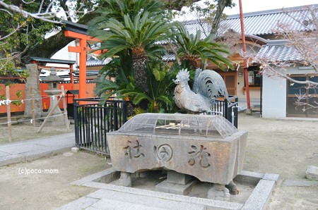 龍田神社手水2014年02月10日_DSC_0424