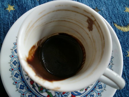 コーヒーの底