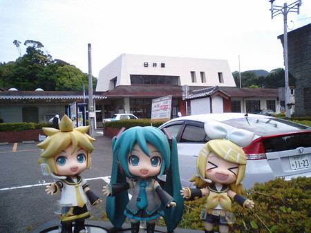 臼杵駅に到着です。