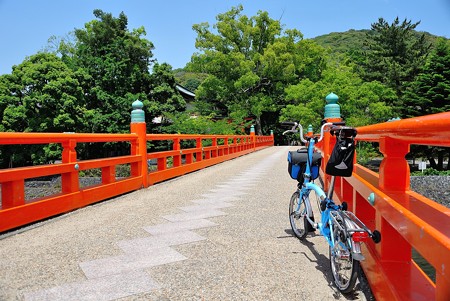 宇治神社方面（朝霧橋）