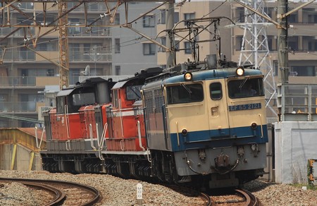 DD51 1802/1805 方向転換回送