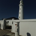 犬吠崎灯台と白いポスト