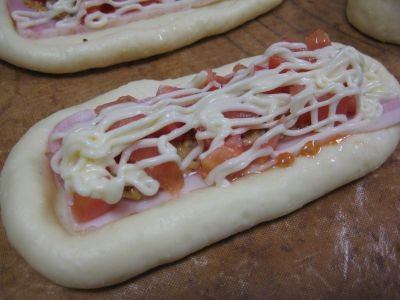 フレッシュトマトパン手順3