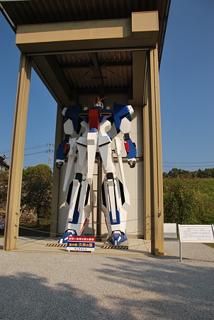 道の駅 久米の里 Zガンダム